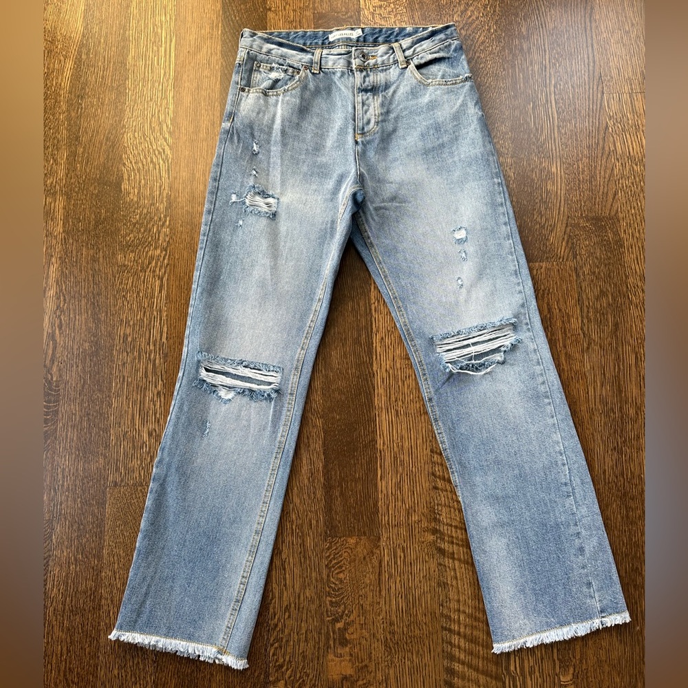 Avec Les Filles Straight Leg Jean Size 27 New without Tags